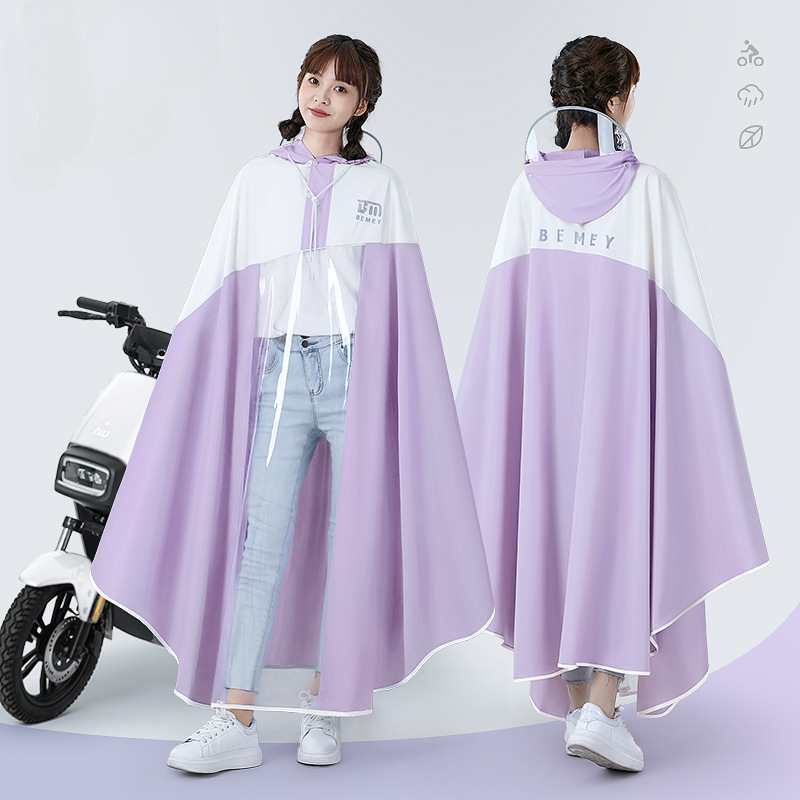 Cycling Rain Jacket Commute - 휴대용 자전거 레인 코트, 전기 스쿠터
