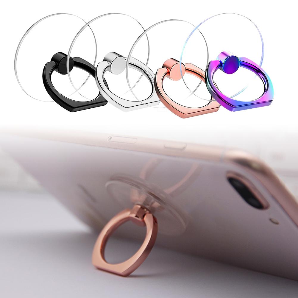 Kickstand Adjustable - 투명 핸드폰 링 홀더 스탠드 360