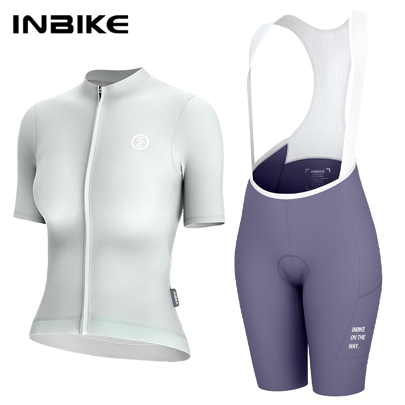 Cycling Commuter Clothing - INBIKE 여성용 사이클링 저지 세트 로드