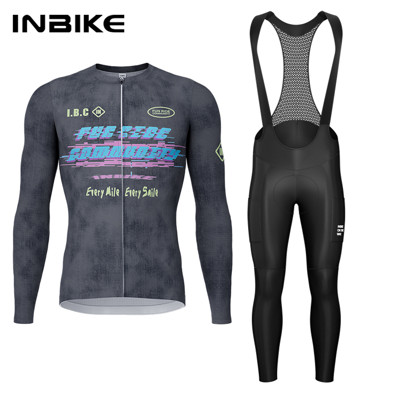 Cycling Commuter Clothing - 인바이크 봄 가을 사이클링 세트 사이클링