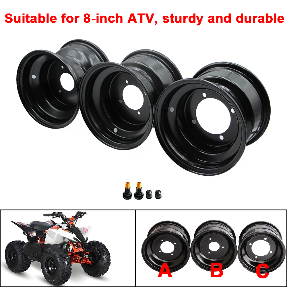 Dynamo Hub Front - 8인치 앞뒤 허브 림 3&4홀, 110cc125cc