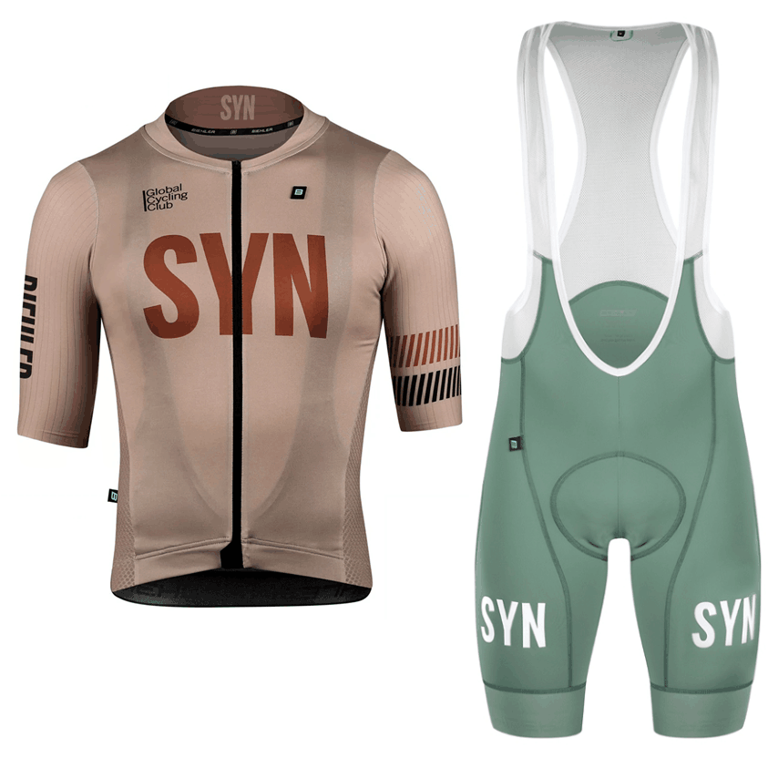 Cycling Commuter Pants - SYN 다크 브라운 남성용 반팔 사이클링