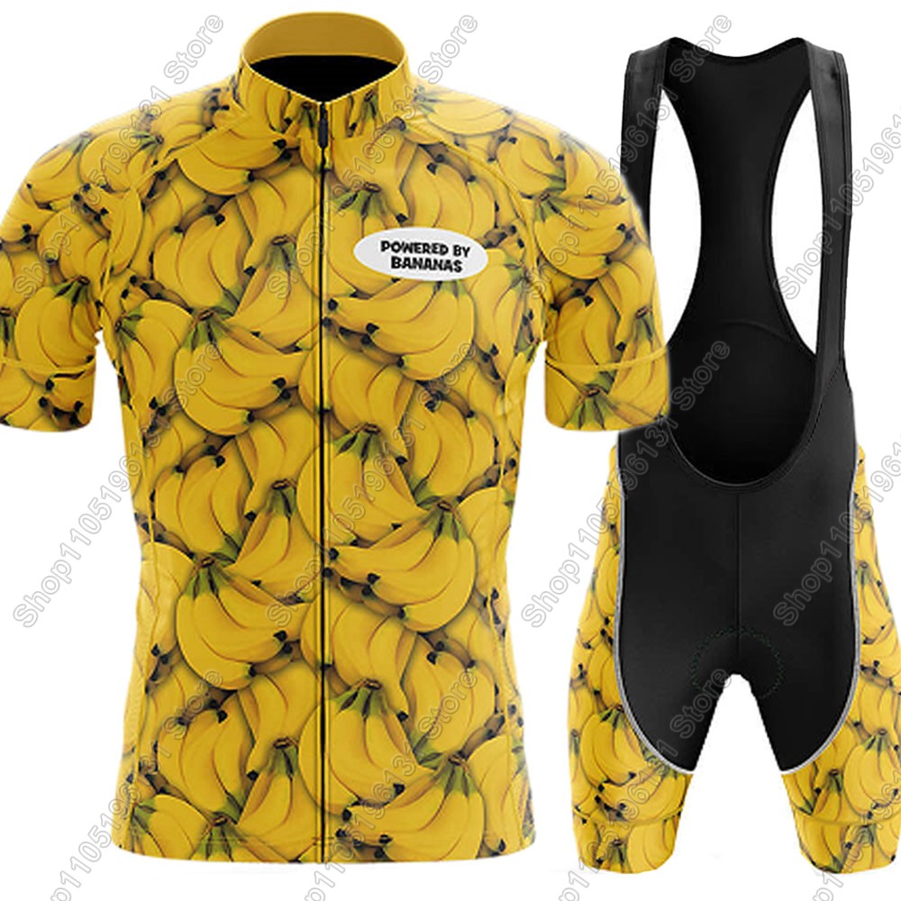 Cycling Commuter Clothing - Powerouge-By-Bananas 2026 사이클링 저지 세트 여름