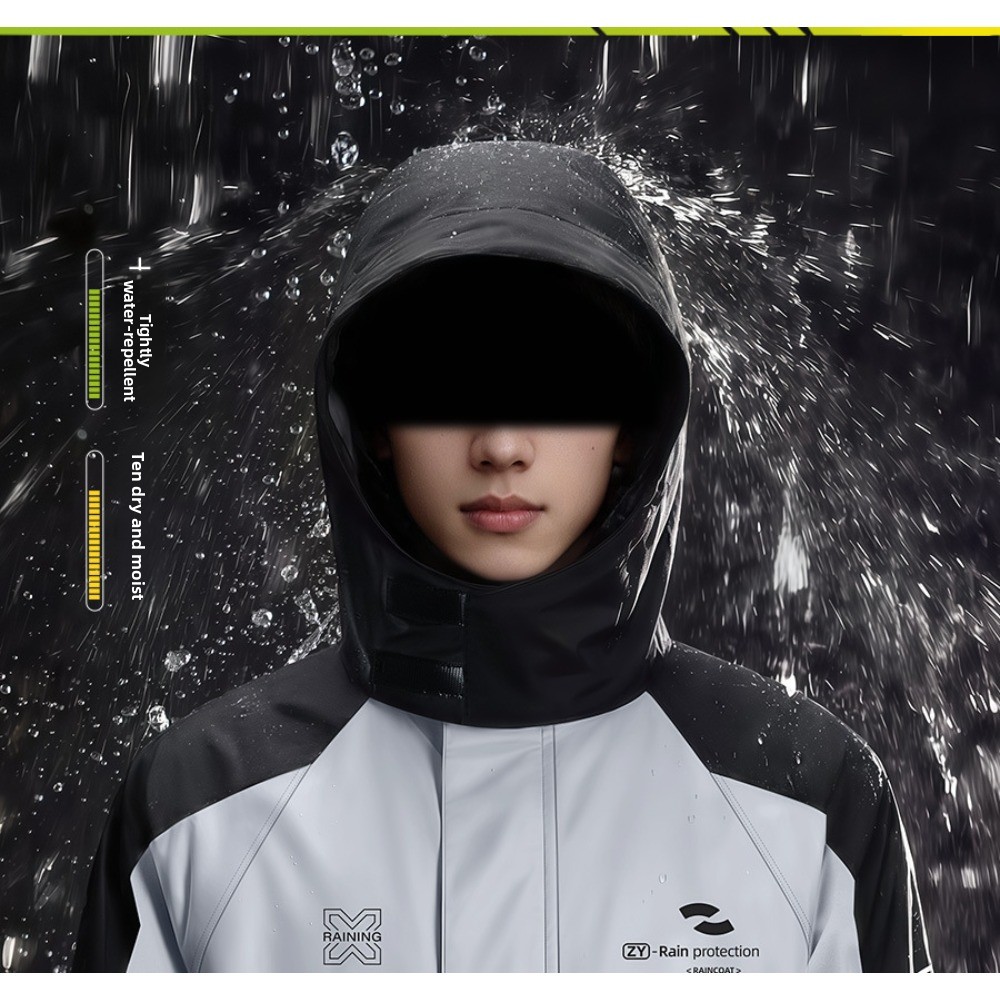 오토바이용 투피스 방수 재킷 및 바지 세트 - 자전거  - Cycling Rain Jacket Commute 리뷰 및 가격