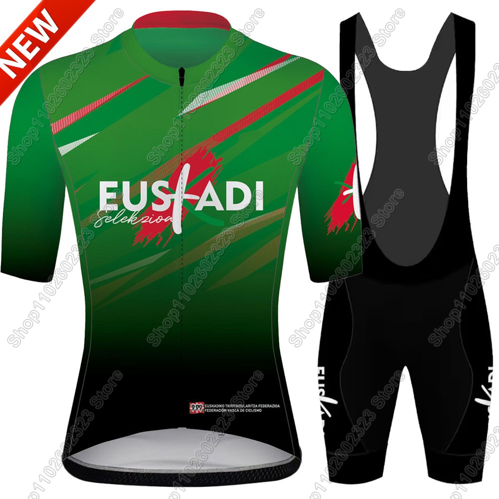 Euskadi 팀 사이클링 저지 2026 세트 여름 스 - Cycling Commuter Clothing 리뷰 및 가격