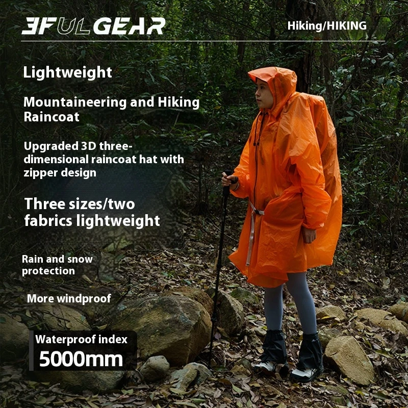 3F UL GEAR 지퍼 레인코트 15D 나일론/210 - Cycling Rain Jacket Commute 리뷰 및 가격