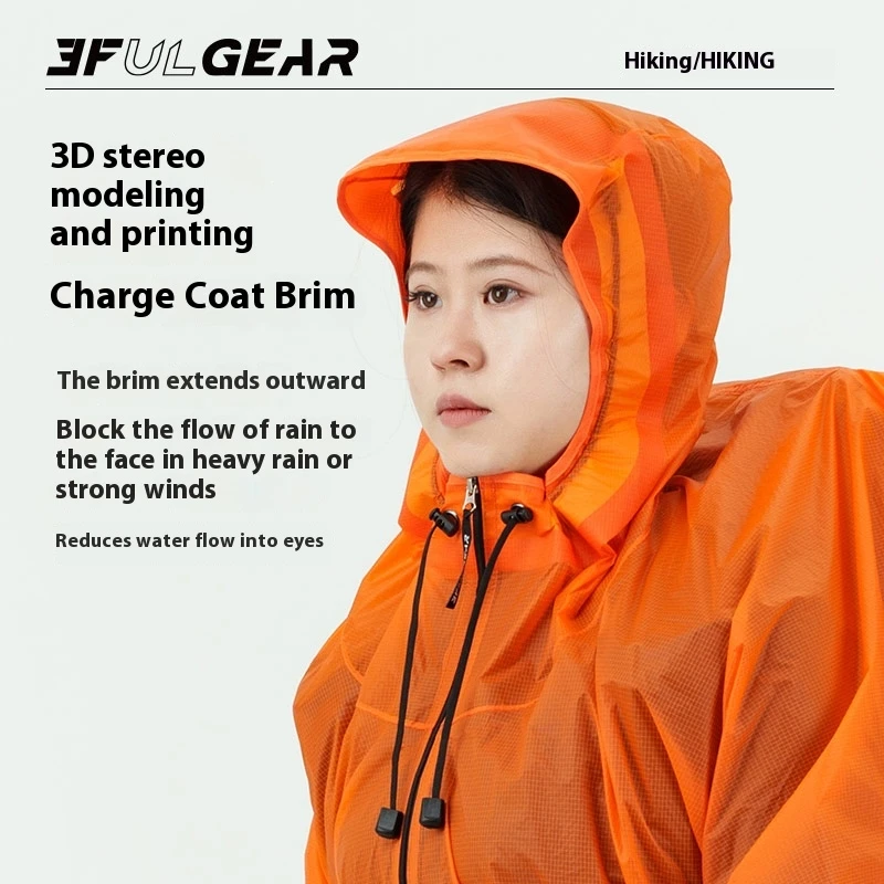 3F UL GEAR 지퍼 레인코트 15D 나일론/210 - Cycling Rain Jacket Commute 리뷰 및 가격