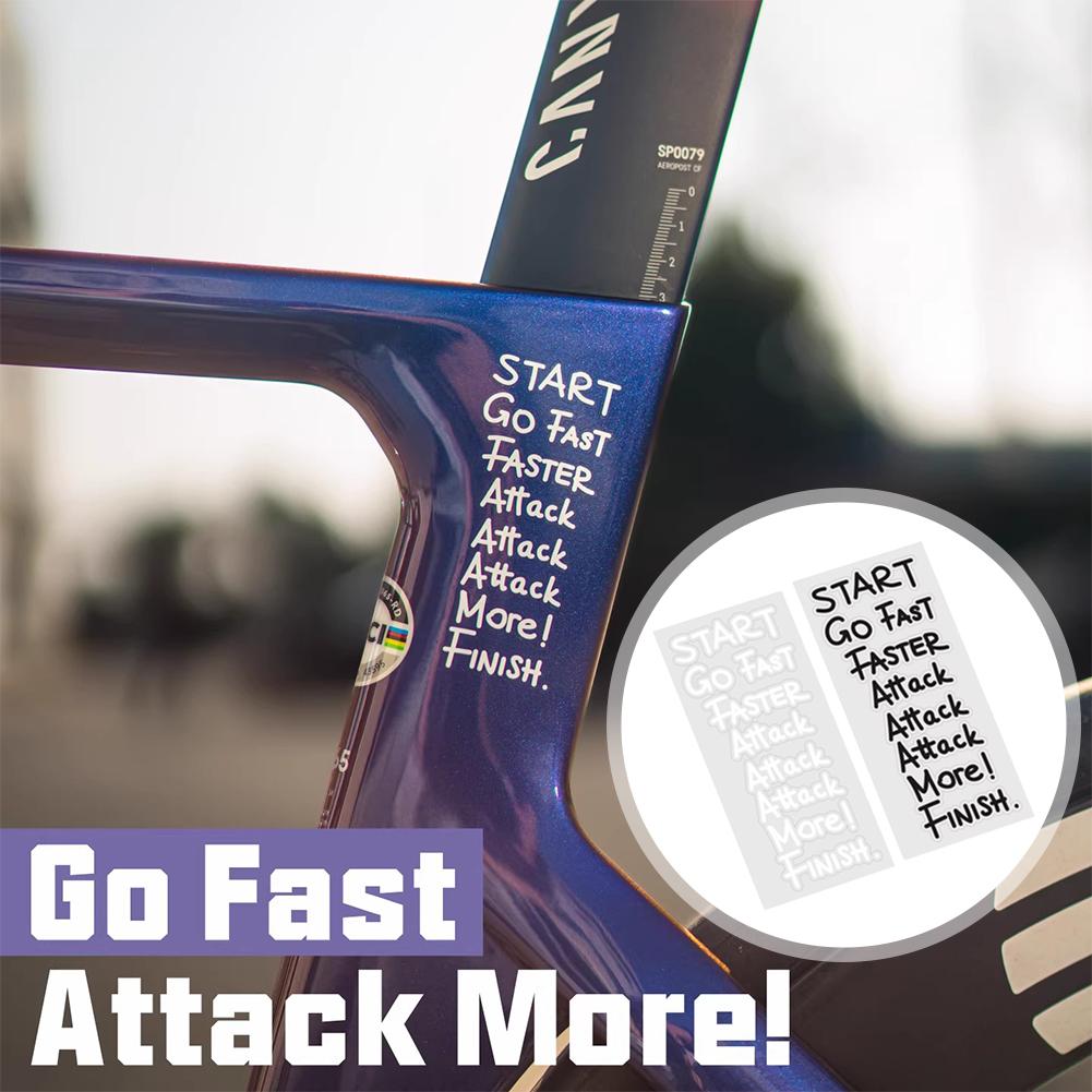 사이클링 동기 부여 명언 스티커 고속 주행 공격 강화  - Cycling Quote 리뷰 및 가격