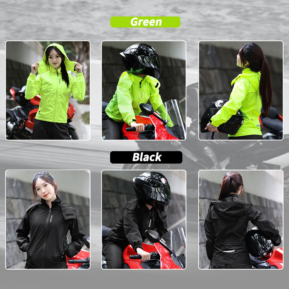 WOSAWE 여성용 사이클링 레인 코트, 후드 레인 코 - Cycling Rain Jacket Commute 리뷰 및 가격