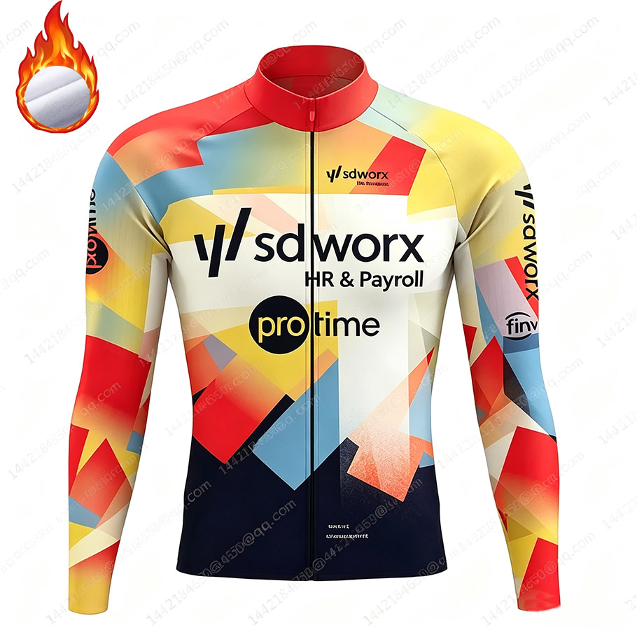 SD Worx 2026 팀-남성용 열 플리스 사이클링  - Cycling Commuter Jacket 리뷰 및 가격
