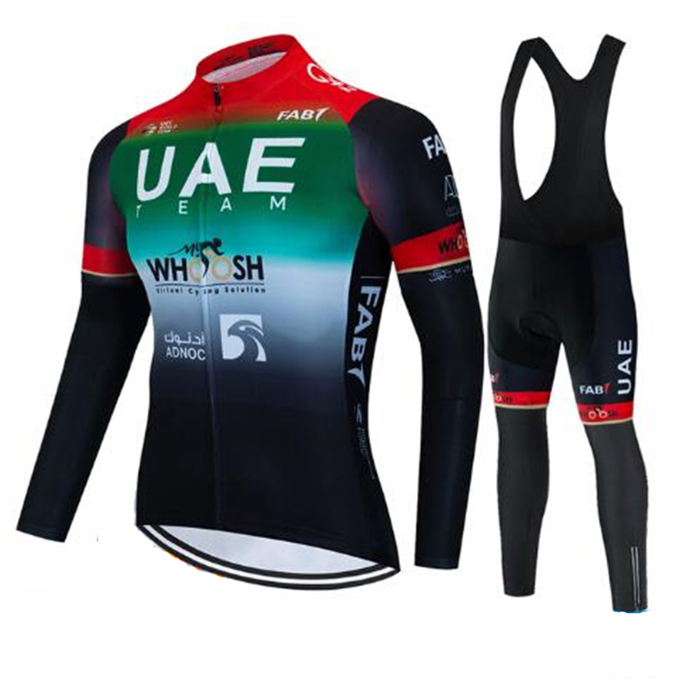 Uae 팀 가을 사이클링 저지 세트 자전거 스포츠웨어  - Cycling Commuter Clothing 리뷰 및 가격