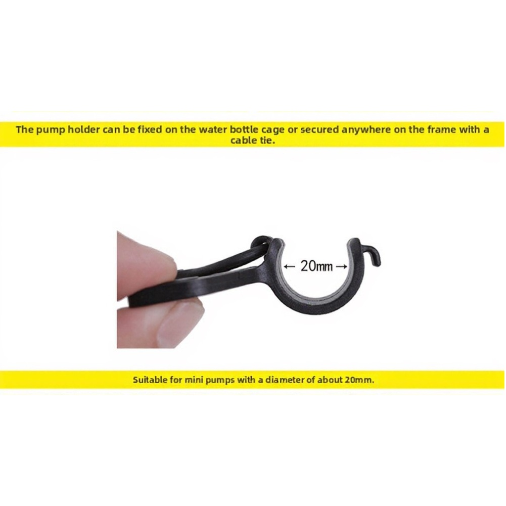 다양한 자전거 프레임 크기에 바닥 펌프를 안정적으로 장 - Bike Pump Frame Mount 리뷰 및 가격