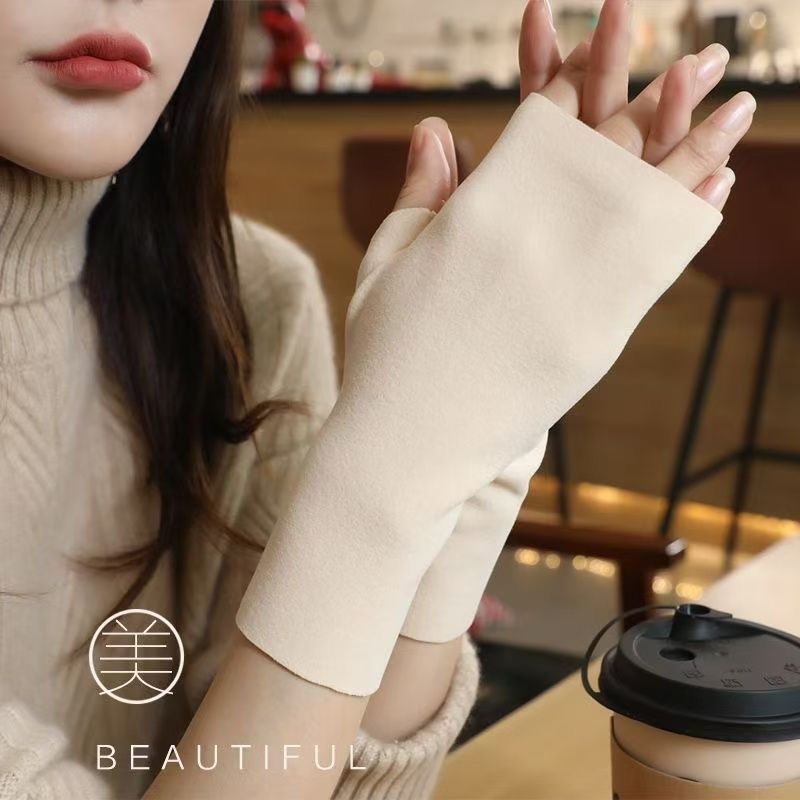 드랄론 발열 자가히팅 반손가락 장갑 터치스크린 겨울 장 - Winter Cycling Commute 리뷰 및 가격