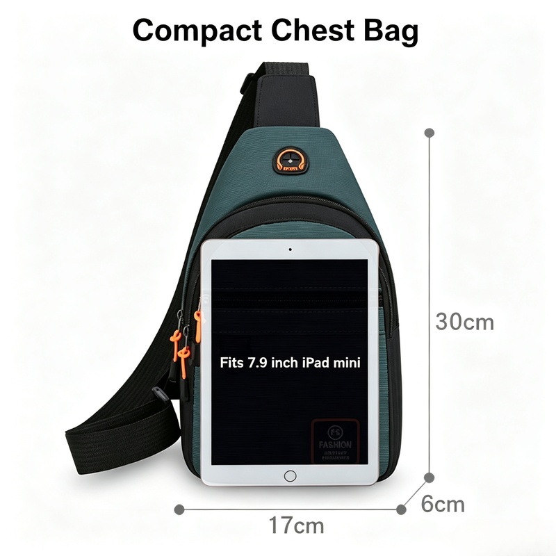 남성용 방수 스포츠 크로스바디 체스트백 레저 아웃도어  - Cycling Commute Bag 리뷰 및 가격