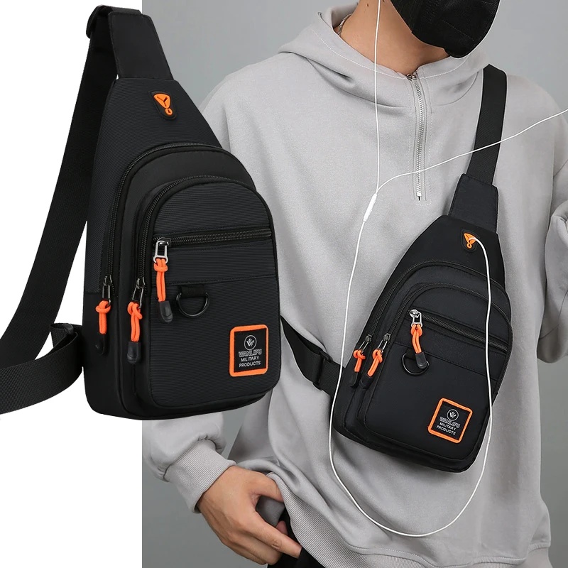 남성용 방수 스포츠 크로스바디 체스트백 레저 아웃도어  - Cycling Commute Bag 리뷰 및 가격